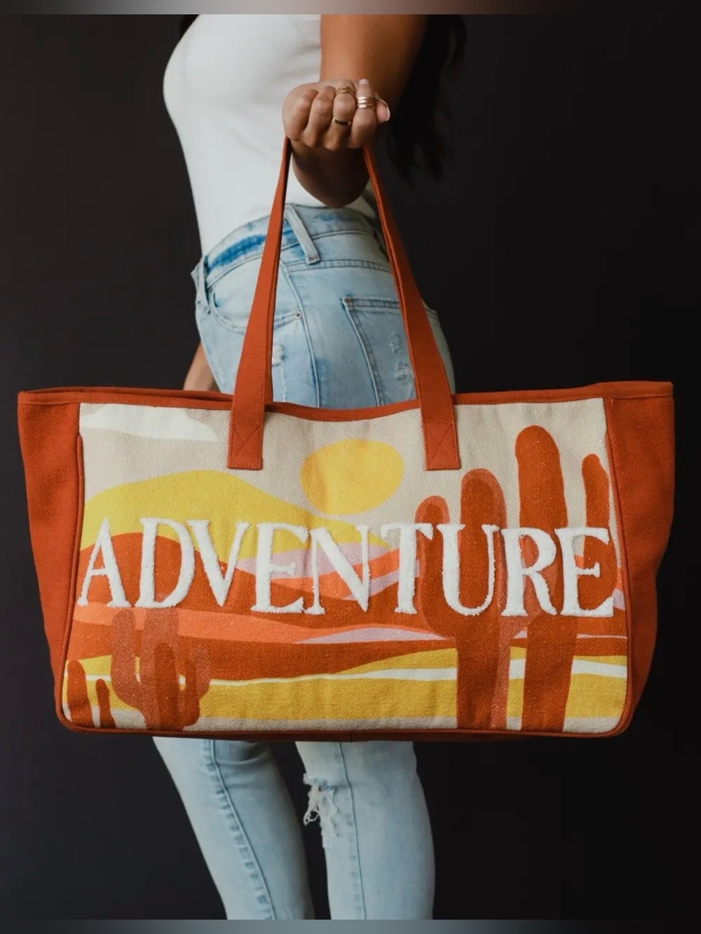 Panache Apparel Co. Adventure Desert Scene Small Tote